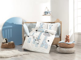L'essentiel linge de maison Juego de funda nórdica Buddy - Blue